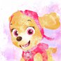 Digital files, PAW Patrol Set print, poster watercolor nursery room home decor