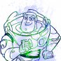 Digital files, Toy Story Set print, Buzz poster watercolor nursery room decor room