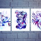 Digital files, Koala Animals Set print, poster watercolor nursery room home decor