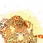 Digital files, Leopard Animals Set print, poster watercolor nursery room home decor
