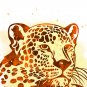 Digital files, Leopard Animals Set print, poster watercolor nursery room home decor