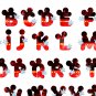 Digital files, Disney Alphabet Set print, poster watercolor nursery room home decor