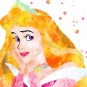 Digital files, Disney Princes Avrora Set print, poster watercolor nursery room home decor