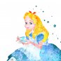 Digital files, Disney Alice In Wonderland Set print, poster watercolor nursery room home decor