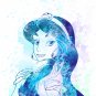 Digital files, Disney Jasmine Aladdin Set print, poster watercolor nursery room home decor