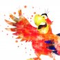 Digital files, Disney Iago Aladdin Set print, poster watercolor nursery room home decor