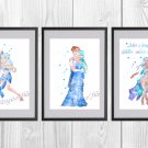 Digital files, Atlantis: The Lost Empire Disney Set print, poster watercolor nursery room home decor