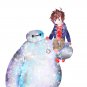 Digital files, Baymax Big Hero 6 Disney Set print, poster watercolor nursery room home decor