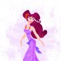 Digital files, Hercules Megara Disney Set print, poster watercolor nursery room home decor