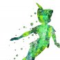Digital files, Peter Pan Disney Set print, poster watercolor nursery room home decor