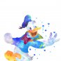 Digital files, Donald Duck Disney Set print, poster watercolor nursery room home decor