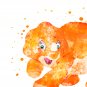 Digital files, Land Before Time Cera Disney Set print, poster watercolor nursery room home decor