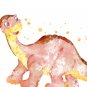 Digital files, Land Before Time Littlefoot Disney Set print, poster watercolor nursery room decor