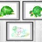 Digital files, Land Before Time Spike Disney Set print, poster watercolor nursery room home decor