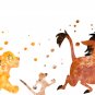 Digital files, Timon Pumbaa Lion King Disney Set print, poster watercolor nursery room decor