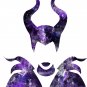Digital files, Maleficent Disney Set print, poster watercolor nursery room home decor