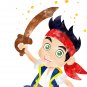 Digital files, Jake and the Never Land Pirates Disney print, poster watercolor nursery room decor