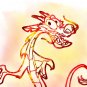 Digital files, Mulan Mushu set Disney print, baby poster watercolor nursery room home decor