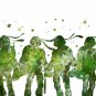 Digital files, Teenage Mutant Ninja Turtles Set print, poster watercolor nursery room home decor