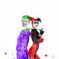 Digital files, Harley Quinn Joker Superheroes DC Set print, poster watercolor nursery room decor
