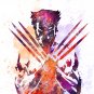 Digital files, Wolverine and the X-Men Superheroes Marvel Set print, poster watercolor nursery room