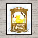 Digital files, Tangled print, Rapunzel poster watercolor nursery room home decor, room walls