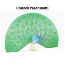 Peacock Paper Model Paper Craft Template PDF Download