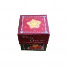 Christmas Star Gift Box Template PDF Instant Download