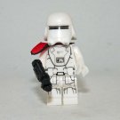 White Snow First Order Trooper Minifigure Star Wars Brick Building Block