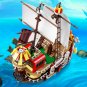 Thousand Sunny Large 2080pcs Building Blocks Pirate Ships Toys For Teens Boys Birthdays Gifts