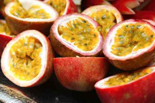 10 Seeds - PANAMA RED PASSION FRUIT SEEDS High Yielding - Fruit Seeds Garden