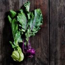 100 Seeds - Kohl Rabi Heirloom Mix Vegetable Seeds - Garden Vegetable Plant Seeds