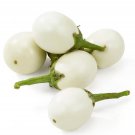 20X Seeds - Eggplant White Egg Japanese Vegetable Seeds - Garden Vegetable Seeds