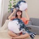 Pop Lovely Realistic Animal Pufferfish Plush Pillow Toy Big Stuffed Cartoon