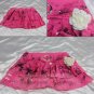 TROS pleated miniskirt 'Degenerate Rose'
