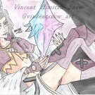 'Solitary Waltz' Kuja watercolor print
