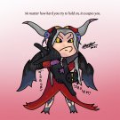 Villains x Cats Ultimecia print