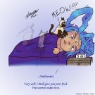 Villains x Cats Seymour print