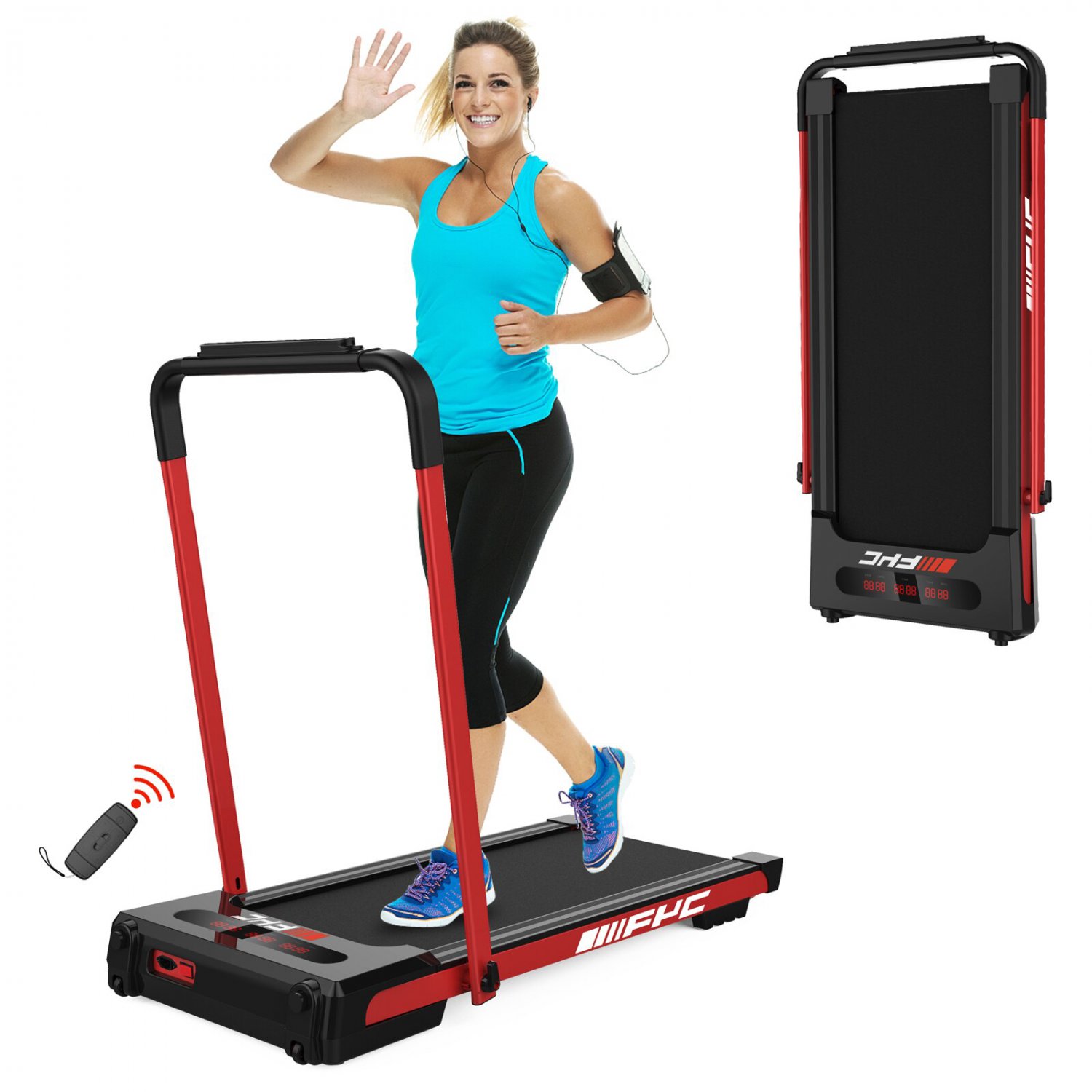 Foldable Treadmill JK31-8 (RED)