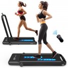 Foldable Treadmill for Home, 2 in 1 Treadmill with LED Screen