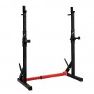 Home Indoor Fitness Adjustable Multi-function Barbell Stand Squat Bench