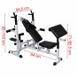 Multi Use Weight Bench w/Pec Deck