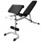 Workout Bench w/ Weight Rack, Barbell & Dumbbell Set 264.6lb