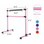 Double-Decked Liftable Home Dance Studio Ballet Pole Yoga Stretching Pole White
