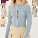 NEW S M L HOLIDAY FORMAL PREPPY CLASS CARDIGAN BUTTON GIRLS SWEATER