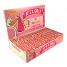 Its a girl bubble gum cigars for new baby