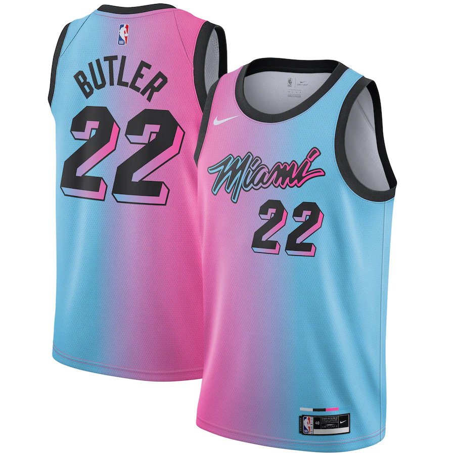miami heat multicolor jersey
