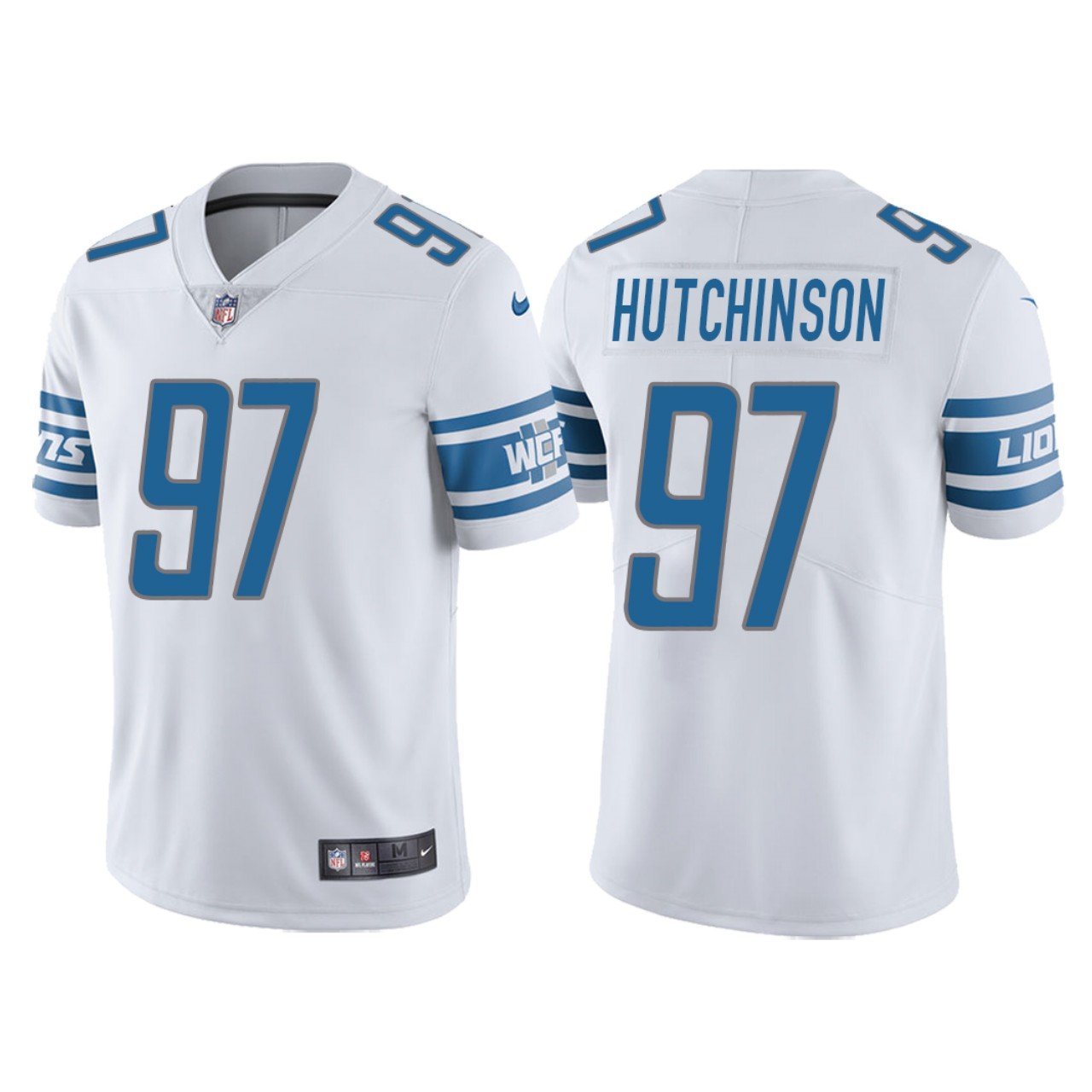 Men & Youth #97 Aidan Hutchinson Detroit Lions Color Rush