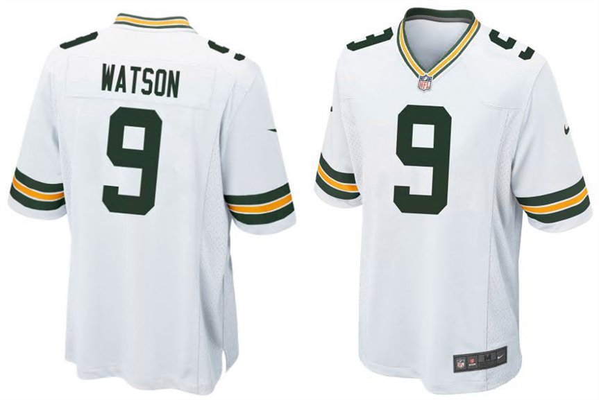 Men & Youth #9 Christian Watson Packers Vapor Limited White Jersey