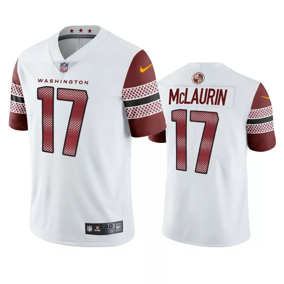 Men & Youth #17 Terry McLaurin Washington Commanders Burgundy Color Rush  Limited White Jersey